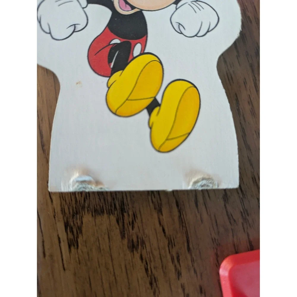 Mickey's‎ Stuff Hoppin' Checkers Game Disney Board Game Milton Bradley Kids